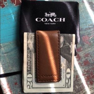COACH MAGNETIC MONEY CLIP